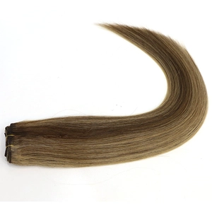 China Aliexpress china full ending for black women 100% Brazilian virgin remy human hair weft double weft silky straight wave hair weave manufacturer