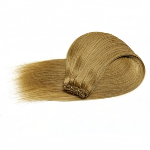 China Aliexpress china wholesale factory price 100% Brazilian virgin remy human hair weft double weft silky straight wave hair weave manufacturer