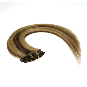중국 Best Quality triple weft clip in hair extension 제조업체