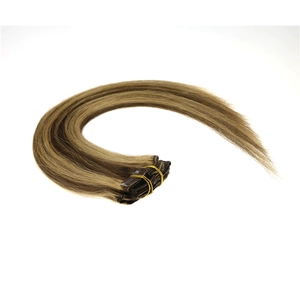 Cina Best Selling In America 240g Indian Remy triple weft clip in hair extensions produttore