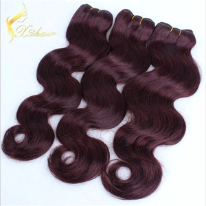 China Body wave hair extension weaving triple weft machine wave peruvian hair Hersteller