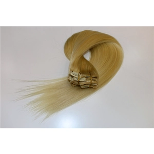 중국 Cheap 100% remy indian human hair body wave clip in hair extension 제조업체