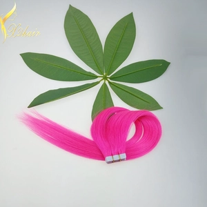 中国 Cheap Wholesale Skin Weft PU Glue Virgin Tape Hair Extensions メーカー