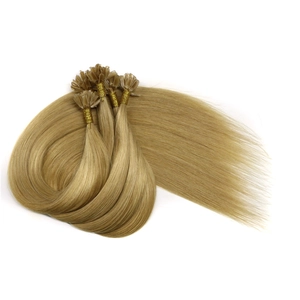 China Chinese Factory Wholesale Tangle Free 0.8g 1g 100% Remy Human Hair Nail Tip Hair Extension Hersteller