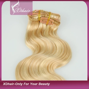 중국 Clip in Hair Extensions 100% Human Hair High Quality Cheap Price Wholesale Alibaba Trade Assurance 120g 제조업체