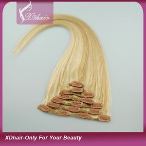 중국 Clip in Hair Extensions 100% Human Hair High Quality Cheap Price Wholesale Alibaba Trade Assurance 180g 제조업체