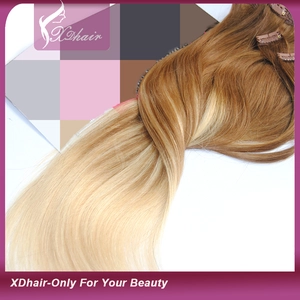 중국 Clip in Hair Extensions 100% Human Hair High Quality Cheap Price Wholesale Alibaba Trade Assurance Ombre Color Balayage 제조업체