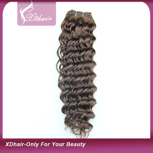 중국 Deep Wave Natural Color Cheap Human Hair Weaving Brazilian Virgin Human Hair Weaving Hair 제조업체