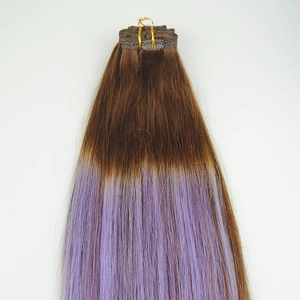 Cina Dip dye dell'onda dei capelli umani di estensione dei capelli ombre grado 7a capelli indiani produttore