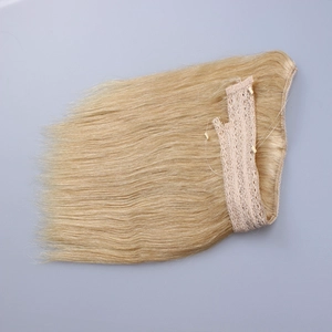 China Double Drawn Wholesale Cheap human  halo flip in hair extension Hersteller