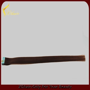 중국 Double drawn low price tape in hair extentions 제조업체