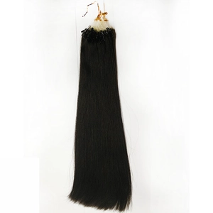 中国 Double drawn ring tip  hair 8a grade factory price cheap hair メーカー