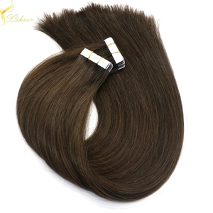 中国 Double weft full cuticle wholesale european cuticle hair skin weft メーカー