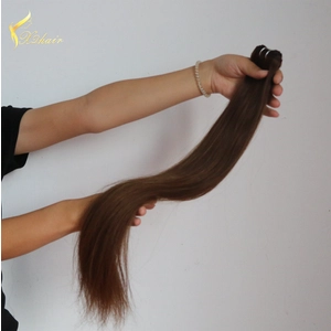 Cina Factory Price Wholesale Straight Brazilian human hair sew in weave For Women #6 produttore