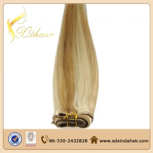 중국 Factory Wholesale Pure Indian Remy Virgin Human Hair Weft 제조업체