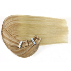 China Factory Wholesale brazilian hair extensions for thin hair #60 brazilian remy tape in human hair extensions wholesale manufacturer