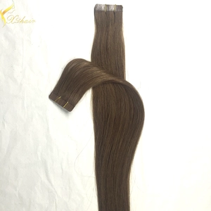 中国 Fast ship large stock double drawn remy tape hair extensions new 2016 メーカー