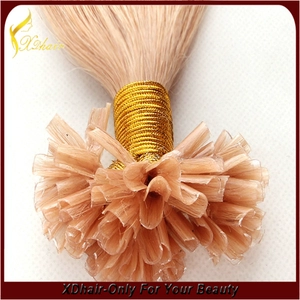 China Full cuticle hight quality Keratin u tip Hai Hersteller