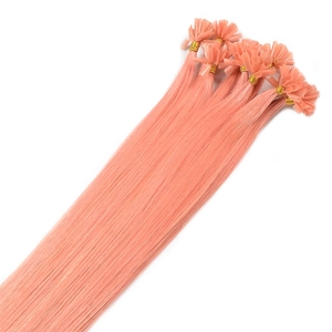 China Good Feedback factory keratin tip machine hair extensions raw material remy human hair manufacturer