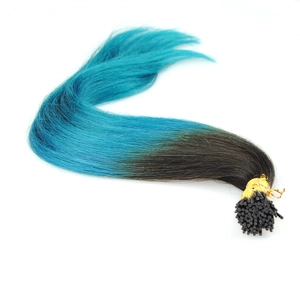 Cina High Quality Best cheap Price Natural vrgin Russian human hair extension bulk pre-bonded I tip hair bundles produttore