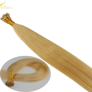 Cina High positive feedback wholesale keratin bonded double drawn remy hair produttore