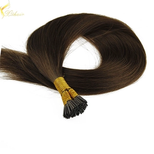 Cina Hot new products for 2016 best selling products 100 keratin tip human hair extension produttore