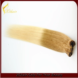 중국 Hot selling trade assurance double weft shedding free hair weft indian remy 제조업체