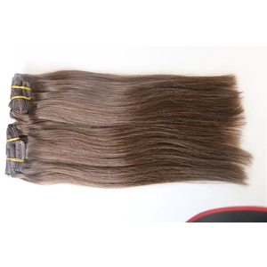 중국 Human white clip in hair extension 20 inch hair extensions clip in remy clip in hair extension 제조업체