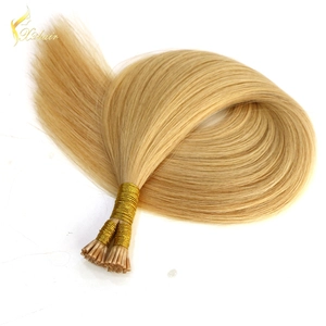 Cina Italian Glue Keratin Fusion Stick Tip Pre bonded Remy I Tip Hair Extensions produttore