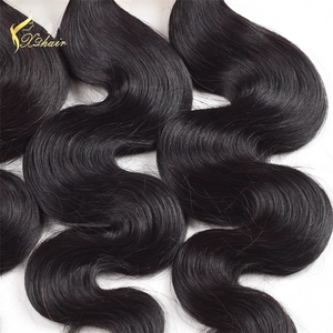 China Malaysian Body wave Virgin Human hair bundles Machine weft Double drawn Human hair products weaving fabricante