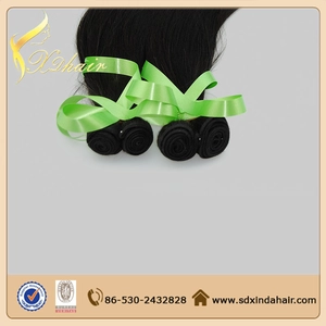 Cina Malaysian hair top quality virgin human hair weft produttore
