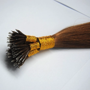 porcelana Anillo Nano extensión del pelo humano remy virginal de calidad superior india pelo peruano ruso fabricante