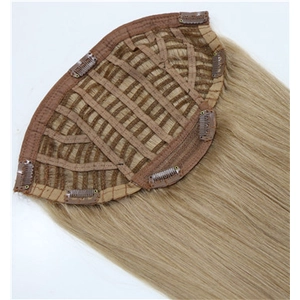 Cina New Popular Indian Brazilian Virgin Human Hair Half Wig produttore