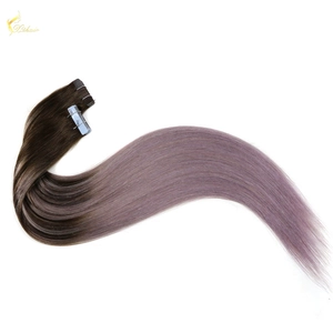China New tape human hair invisible shade balayage full head original new design adhesive grade russian remy tape in hair extensions manufacturer