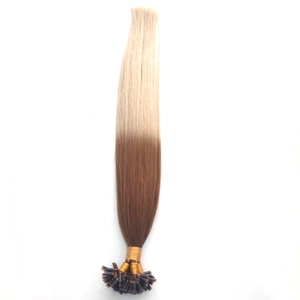 China Pre-bond keratin fusion u tip hair ombre nail tip fusion hair Hersteller
