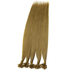 Китай Straight double drawn 1g/standard u /I tip hair nail tip human hair extension производителя