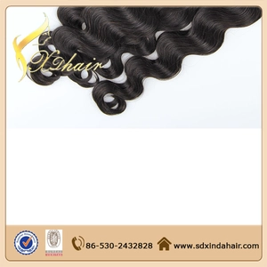 Cina Tangle Free Natural Wave Brazilian Hair Weft produttore