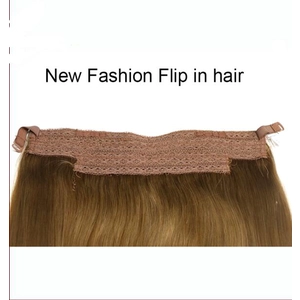 Cina Thick Bottom 120g Remy Double Drawn 20 inch flip human in hair extensions produttore