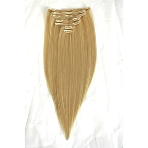 중국 Top quality real human hair full set remy clip in extensions 제조업체