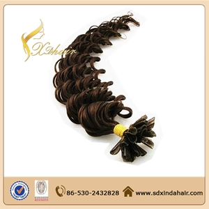 porcelana U tip human hair extensions 0.8g strand remy human hair 100% human hair virgin brazilian hair Cheap Price fabricante
