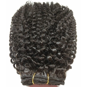 China Water wave human hair extension top quality full cuticle hair curly hair wave Hersteller