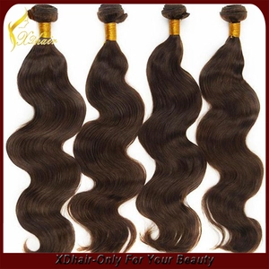 Cina Wavy human hair extension body wave hair weft curl hair extension produttore