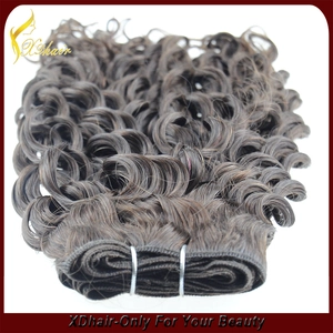Cina Wavy human hair wave high quality hair virgin remy unprocess hair produttore