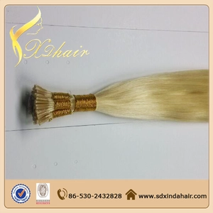 Cina Wholesale 100% remy indian pre-bonded hair I Tip Hair Extension produttore