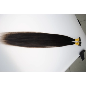 Китай Wholesale High Quality Silky Straight 100% Indian Hair Italian Keratin I-Tip Hair Extensions For Black Women производителя