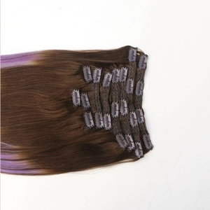중국 Wholesale Indian Clip In Hair, Cheap 100% Human Hair Clip In Hair Extension 제조업체