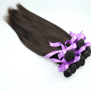 中国 Wholesale best quality virgin remy transparent indian hair weft メーカー