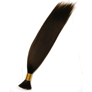 中国 Wholesale brazilian human hair extension natural human hair bulk メーカー