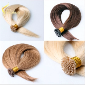 China Wholesale i tip hair full cuticle hight quality keratin u tip hair/flat tip/i tip hair extensions wholesale manufacturer