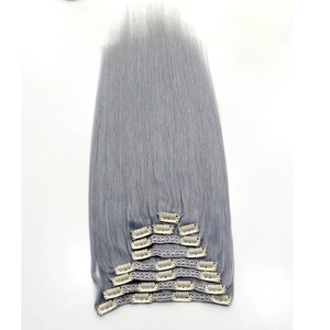 중국 alibaba express china best selling products 100% virgin brazilian indian remy human hair seamless clip in hair extension 제조업체
